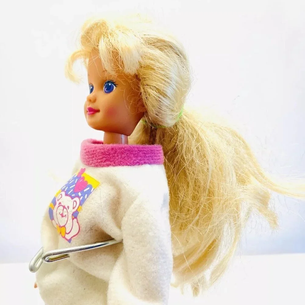 Vintage MATTEL BARBIE Doll Skipper Little Sister Blond Hair 10
